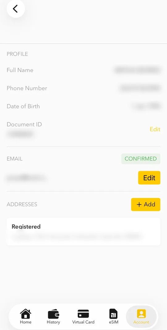 Personal details